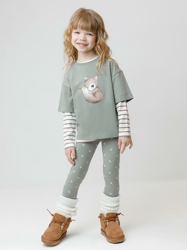 брюки (лосины) для дев